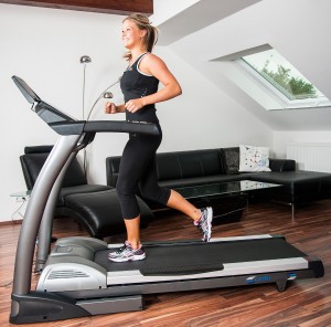 Ein cardiostrong Laufband im Einsatz