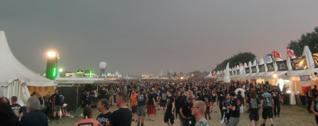 Wacken mit 75000 Teilnehmern