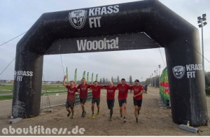 Zieleinlauf der 12 km Starter