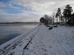Sieht idyllisch aus, aber ist viel zu rutschig