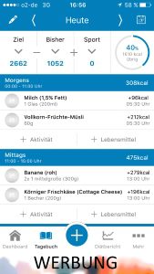 Apps zum Kalorienzählen FDDB Extender