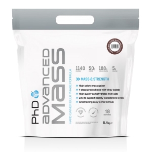 PhD Nutrition Advanced Mass Weight Gainer