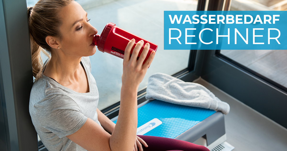 Wasserbedarf berechnen wie viel Wasser solltest Du am Tag trinken?